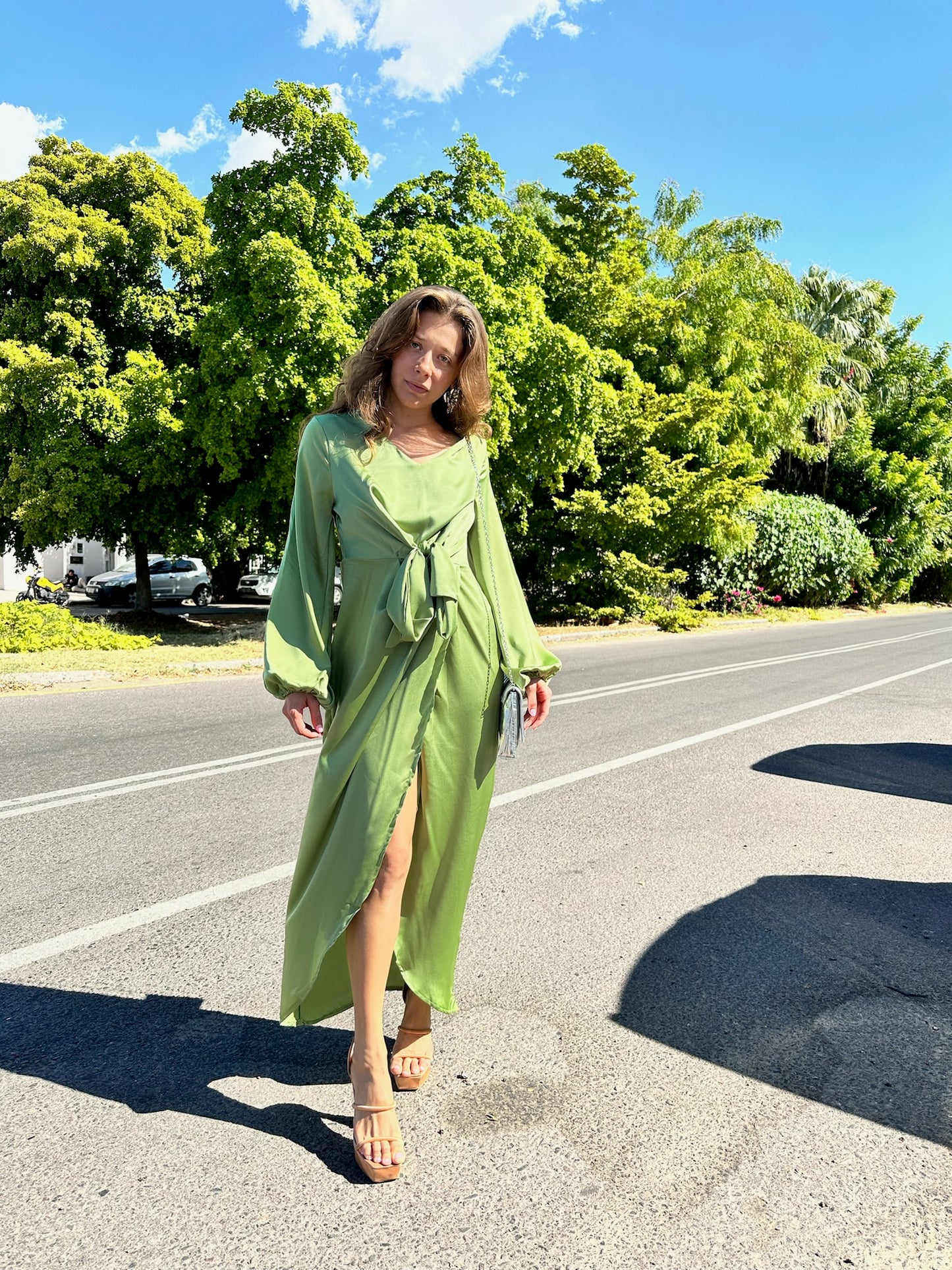 VESTIDO VERDE