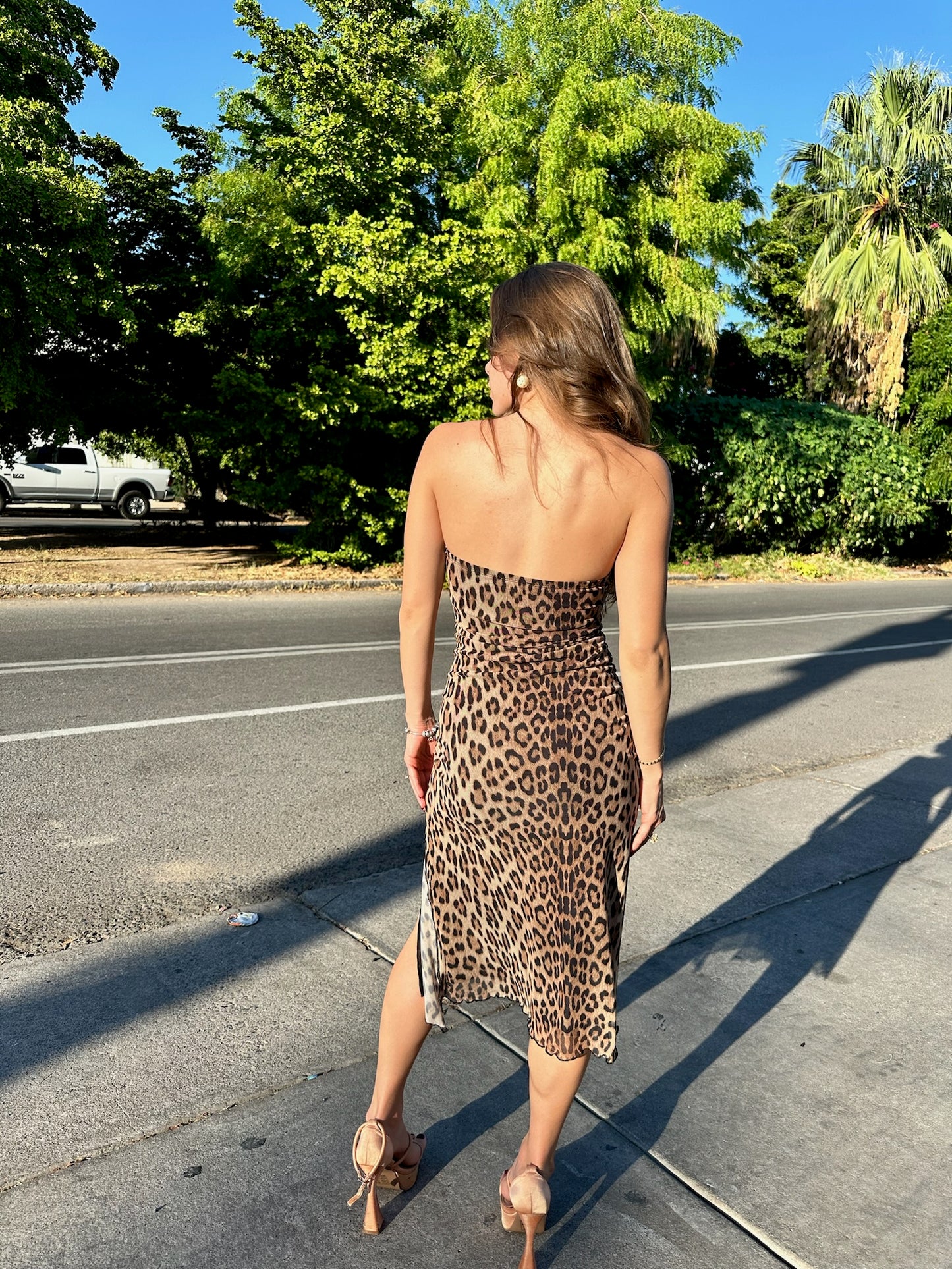 VESTIDO CHEETAH MIDI