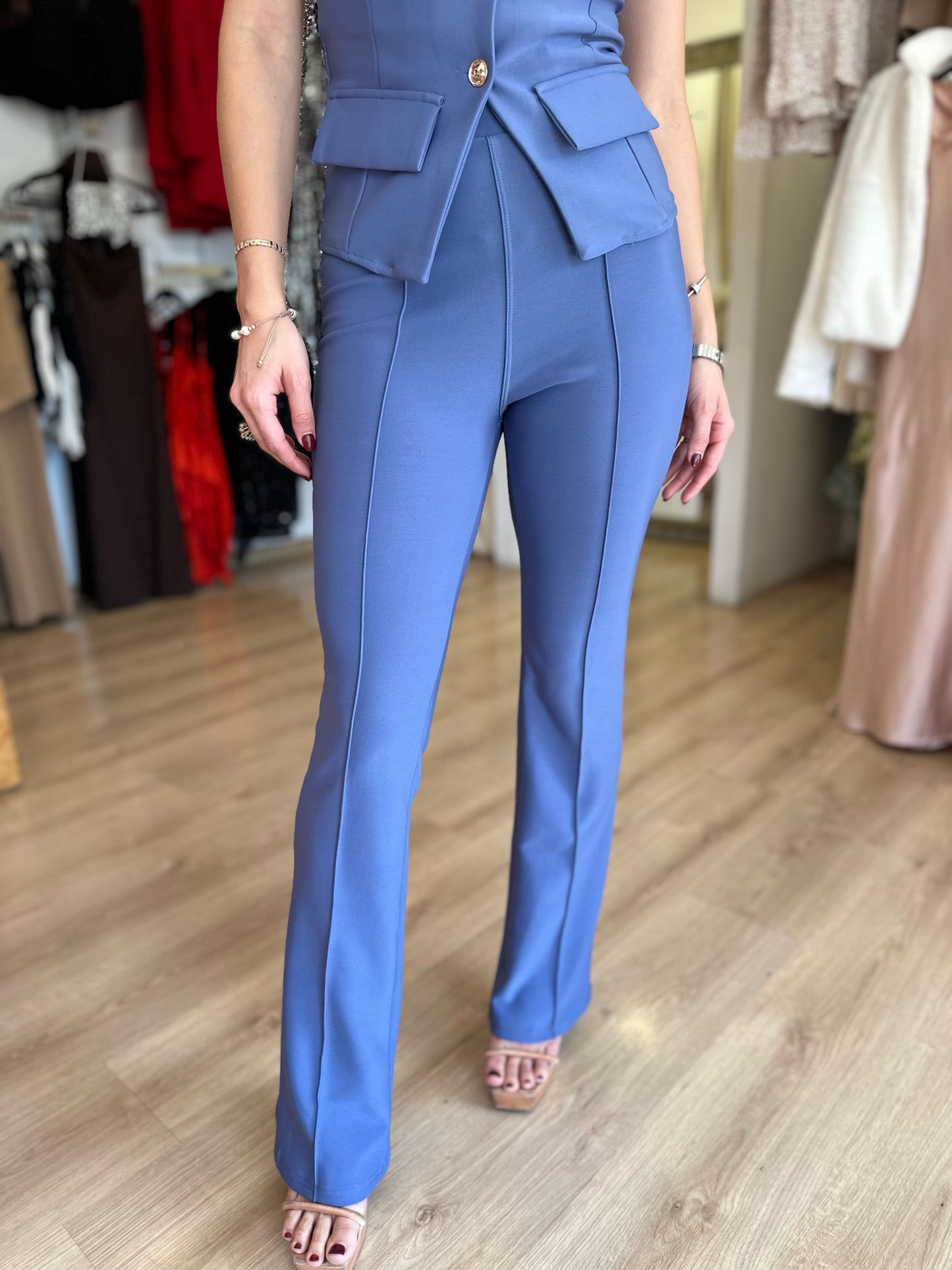 SET PANTALON AZUL