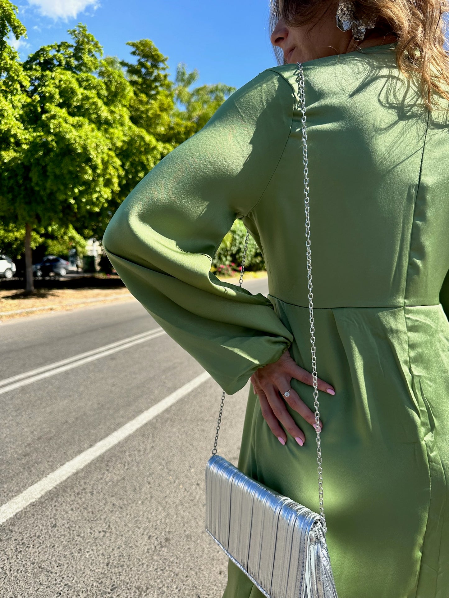 VESTIDO VERDE