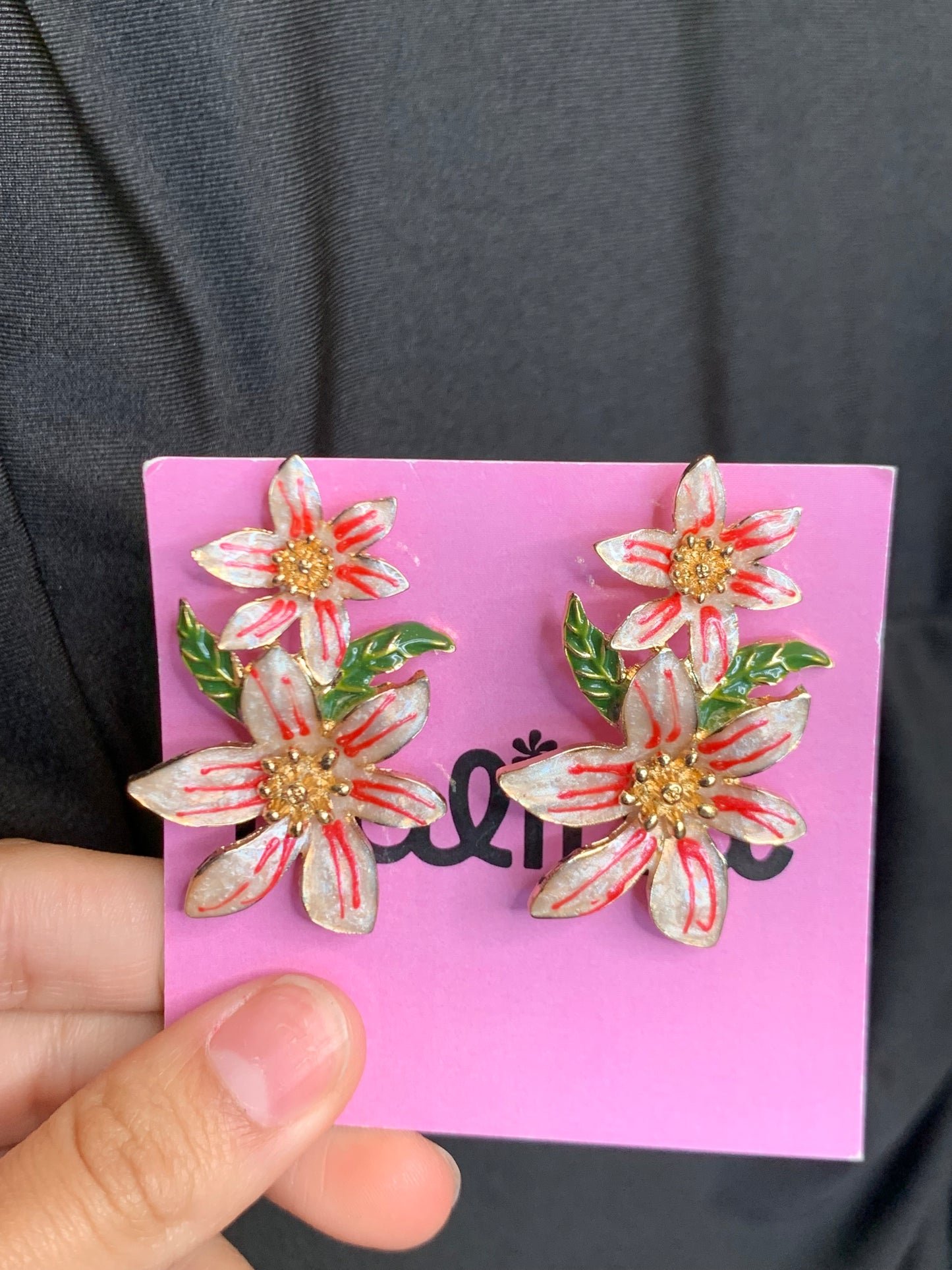 ARETES DE FLORES