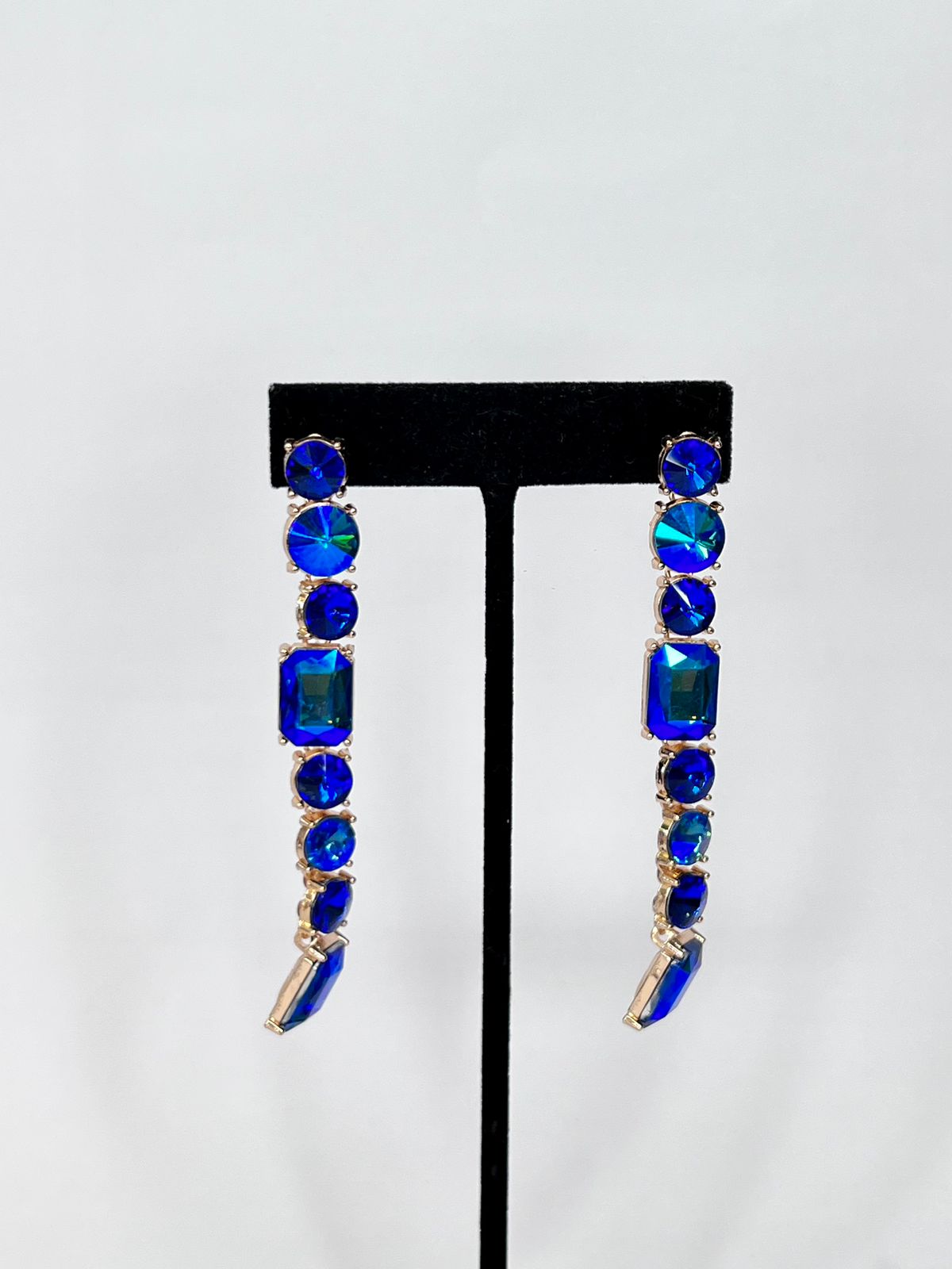 ARETES DE PIEDRAS DE COLOR